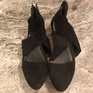 Black Suede Sandals